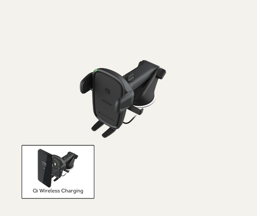 AutoChimp™ Easy One Touch Wireless 2 Dash & Windshield Mount | iOttie HLCRIO142 | Qi Wireless Charging for Android & iPhone | Main
