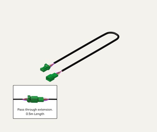 AutoChimp™ Switch Extension Cable | 0.5m 5-Pin Extension for QuadCam Systems | AC-QUAD-EXT-SWITCH-05