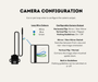 AutoChimp™ Pro HD Camera Only + Power Cable | 6V–12V Front or Rear Configurable | SKU: AC-PRO-CAM | Camera Configuration