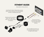 AutoChimp™ Pro HD Camera Only + Power Cable | 6V–12V Front or Rear Configurable | SKU: AC-PRO-CAM | Fitment Layout Guide Aftermarket Screens