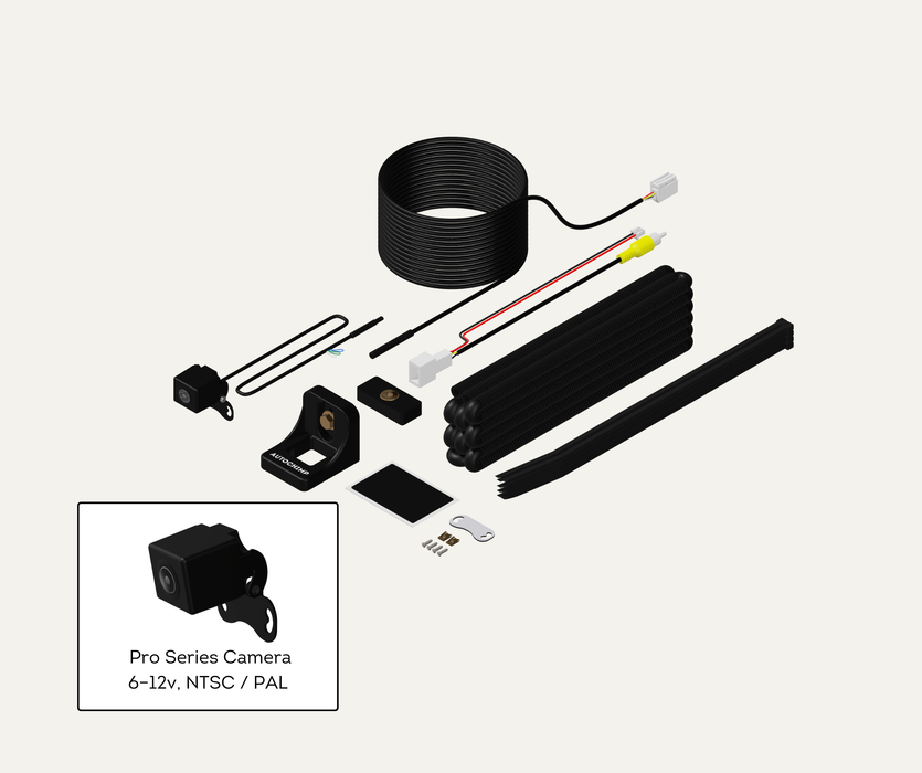 AutoChimp™ Pro HD Front Camera Kit | 6V–12V Universal RCA System | SKU: AC-PRO-CAM-KIT-FRONT | Main