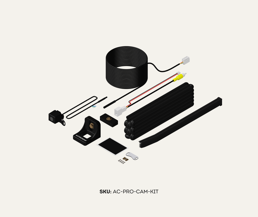 AutoChimp™ Pro HD Universal Camera Kit | 6V–12V Front or Rear Configurable | SKU: AC-PRO-CAM-KIT | Product Image