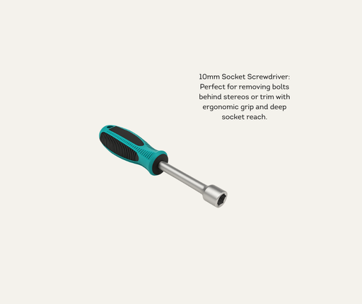 AutoChimp™ 10mm Socket Tool | 10mm Bolt Removal Tool | AC-10MM-TOOL | Info Guide