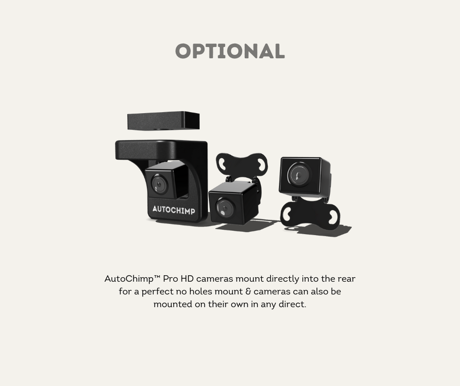 AutoChimp 70 Series Front Camera Mounting Kit — AutoChimp Electronics