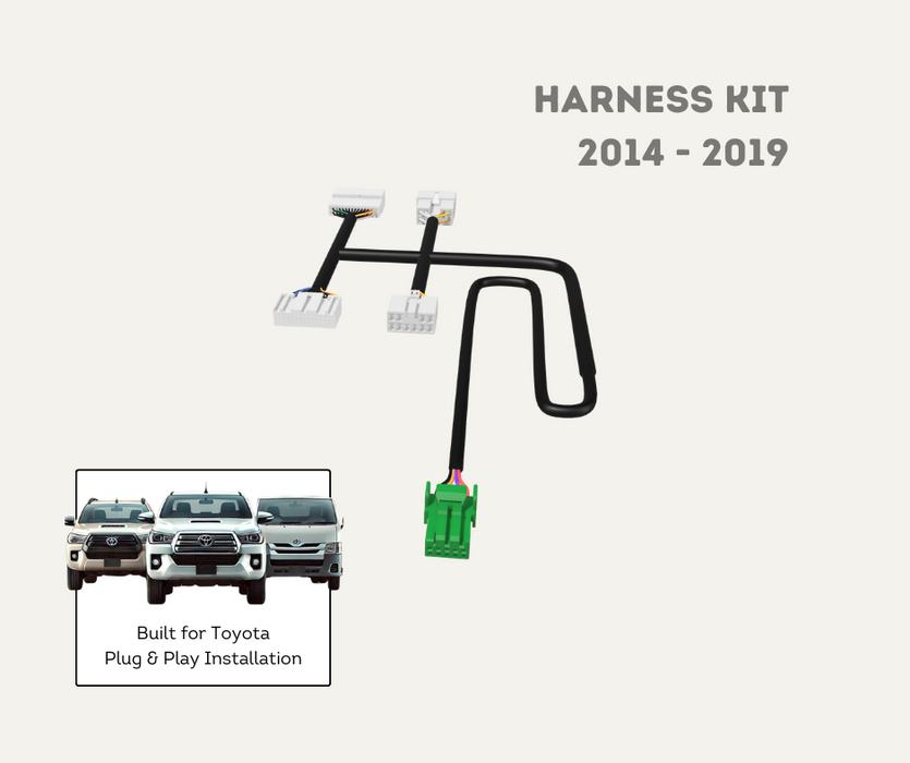 AutoChimp™ Camera On Harness for Toyota (2010–2019 Models) | Reverse Camera Activation Harness