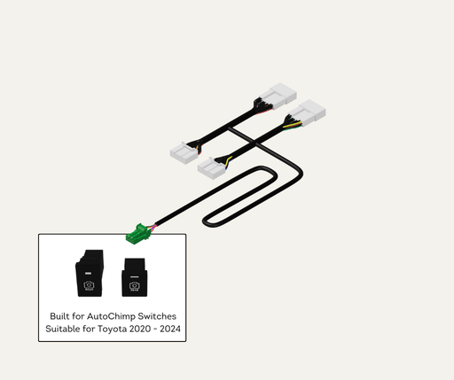 AutoChimp™ Camera On Harness for Toyota (2020 - 2024) | Requires Switch | AC-CAM-ON-HRN-TOY-2020