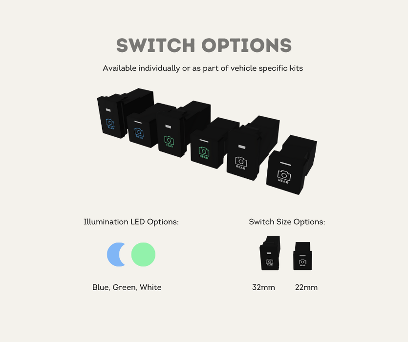 AutoChimp™ Camera On Harness for Toyota (2020 - 2024) | Switch Options