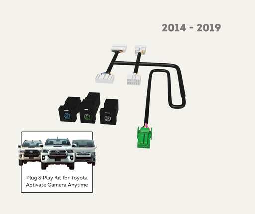 AutoChimp™ Camera On/Off Button for Toyota (2020–2024) | Activate Reverse Camera Anytime