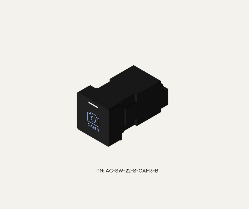 AutoChimp™ Camera Switch Kits for Toyota | AC-SW-22-S-CAM3-B