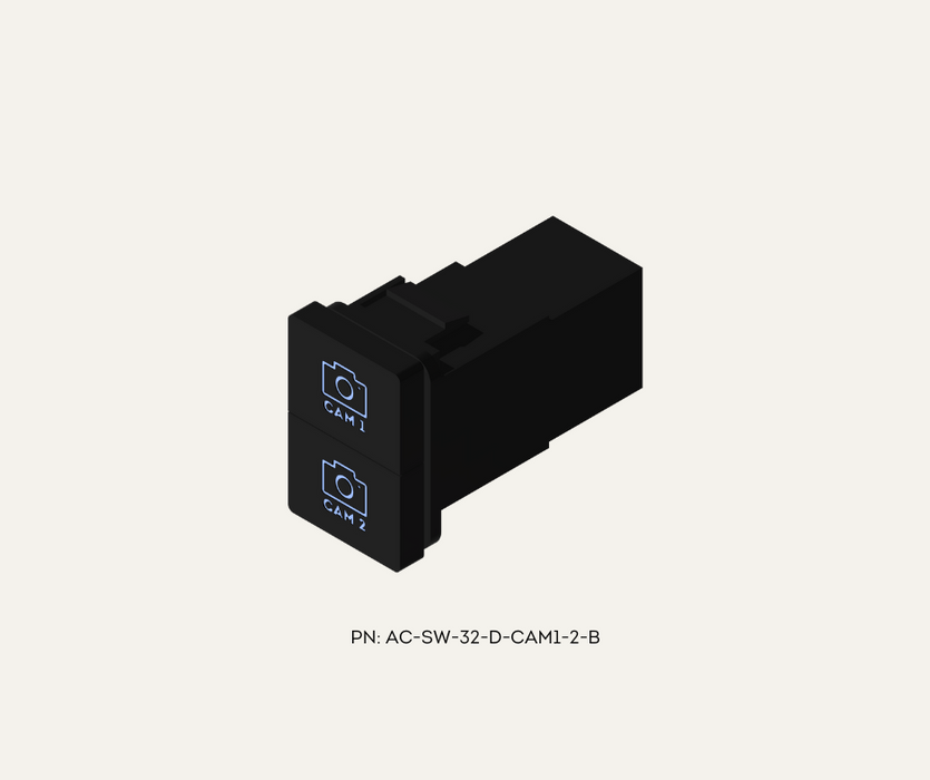 AutoChimp™ Camera Switch Kits for Toyota | AC-SW-32-D-CAM1-2-B