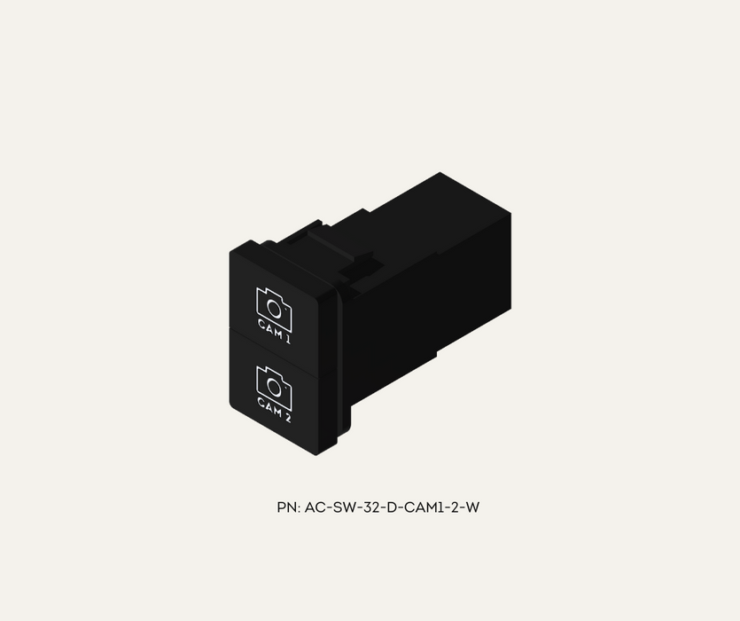 AutoChimp™ Camera Switch Kits for Toyota | AC-SW-32-D-CAM1-2-W