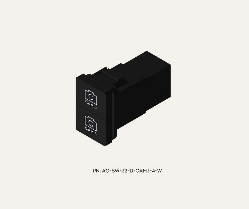AutoChimp™ Camera Switch Kits for Toyota | AC-SW-32-D-CAM3-4-W