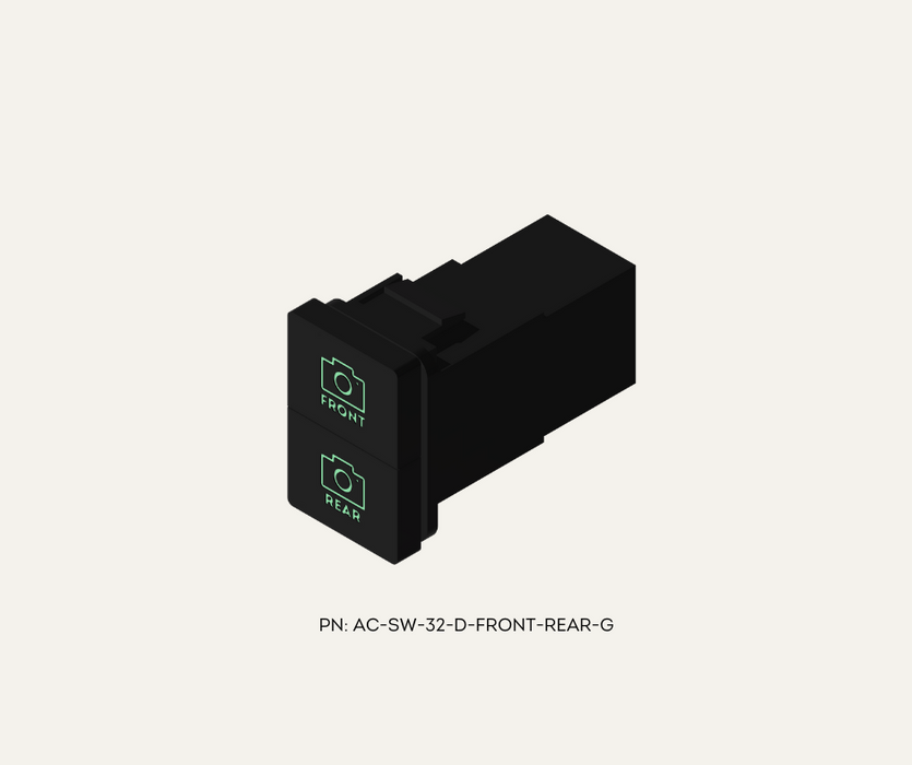 AutoChimp™ Camera Switch Kits for Toyota | AC-SW-32-D-FRONT-REAR-G