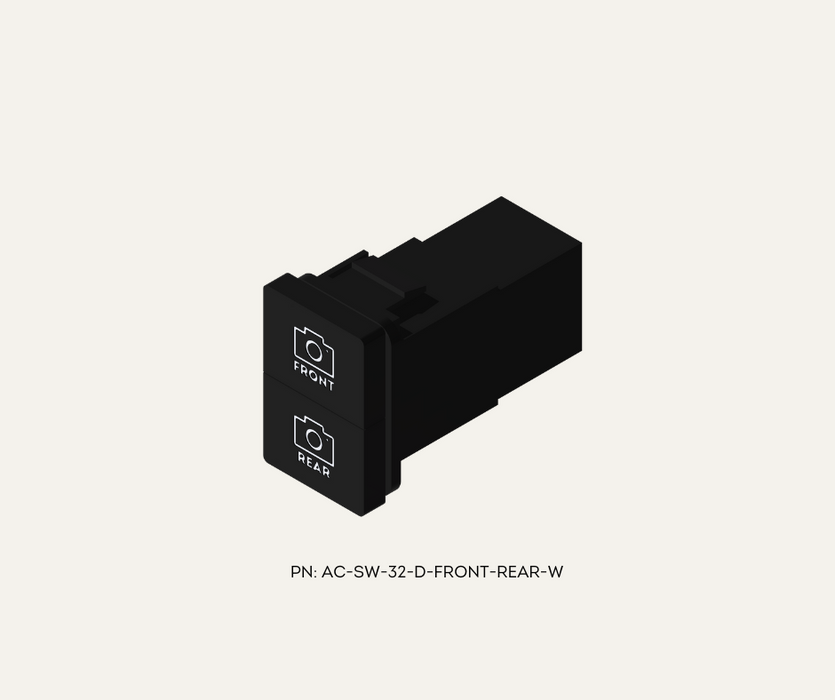 AutoChimp™ Camera Switch Kits for Toyota | AC-SW-32-D-FRONT-REAR-W