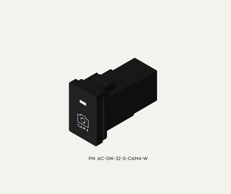 Switch For Camera AutoChimp™ OEM Camera Switches for Toyota | Select Size, Colour & Icon ...