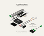 AutoChimp™ Dual Camera Kit for 70 Series Landcruiser 2023 - 2025 | Plug & Play Camera Expansion | Add Front & Trailer Cameras | AC-DUAL-70SERIES-2024 | Contents