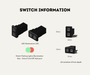 AutoChimp™ Dual Camera Kit for Toyota Hilux (2014–2015) | Add Front, Trailer, or Side Camera | Factory Stereo Integration | AC-DUAL-HILUX-2014 | Switch Information 