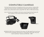 AutoChimp™ Dual Camera Kit for Toyota LandCruiser 70 Series (2023–2025) | Add Front, Trailer, or Tray Camera | AC-DUAL-70SERIES-2024 | Compatible Cameras