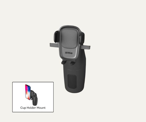 AutoChimp™ Easy One Touch 5 Cup Holder Mount | iOttie HLCRIO170 | Universal Smartphone Mount | Main