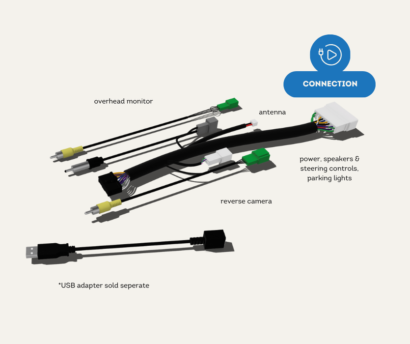 AutoChimp™ F7 Stereo Harness for Isuzu DMAX 2012 - 2020 | Plug & Play Stereo Install Harness | Install Guide