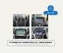 AutoChimp™ F7 Stereo Kit for Isuzu MUX 2012 - 2021 | 9" HD Car Radio Wireless Edition Compatiblity
