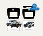 AutoChimp™ F7 Stereo Kit for Isuzu MUX 2012 - 2021 | 9" HD Car Radio Wireless Edition Fascia 