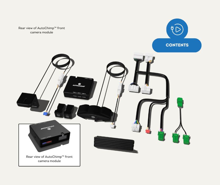 AutoChimp™ Front & Rear Camera Kit for Landcruiser 70 Series | Toyota