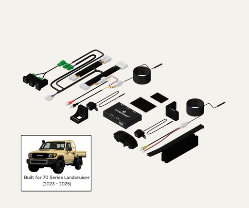 AutoChimp™ Front & Rear Camera Kit for Toyota LandCruiser 70 Series (2024+) | Plug & Play QuadCam Bundle | AC-FRONTREAR-70SERIES | Main Photo