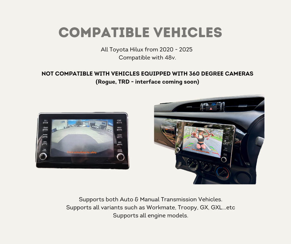 AutoChimp Front Camera Kit for Toyota Hilux (2020–2024) — AutoChimp ...