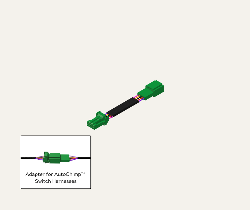 AutoChimp™ Front & Rear Camera Switch Adapter | 5-Pin Button Swap Harness | SKU: AC-SWITCH-FR-ADAPTER | Main