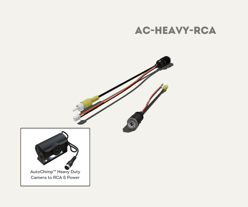 AutoChimp™ Heavy Duty Camera Connector | RCA Type Main