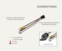 AutoChimp™ Heavy Duty Camera Connector | RCA Type Connections
