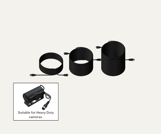 AutoChimp™ Heavy Duty Camera Extension Cable | Selectable Length 5M/10M/15M