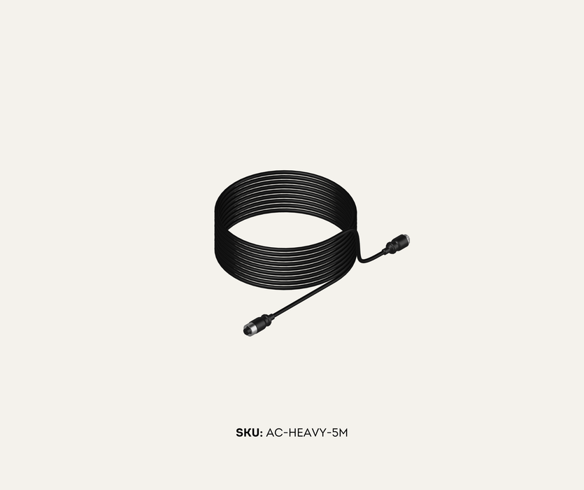 AutoChimp™ Heavy Duty Camera Extension Cable | Select 5m / 10m / 15m | SKU: AC-HEAVY-5M | Product Image 5m