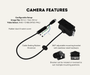 AutoChimp™ Heavy Duty Camera Kit | IR + IR Cut Night Vision | AHD / CVBS | Selectable Cable Length | SKU: AC-HEAVY-CAM-KIT | Camera Features