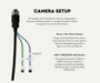 AutoChimp™ Heavy Duty Camera Kit | IR + IR Cut Night Vision | AHD / CVBS | Selectable Cable Length | SKU: AC-HEAVY-CAM-KIT | Camera Setup