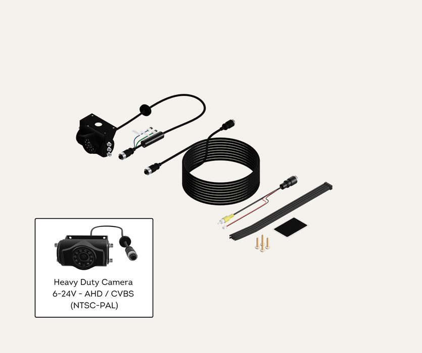 AutoChimp™ Heavy Duty Camera Kit | IR + IR Cut Night Vision | AHD / CVBS | Selectable Cable Length | SKU: AC-HEAVY-CAM-KIT | Main