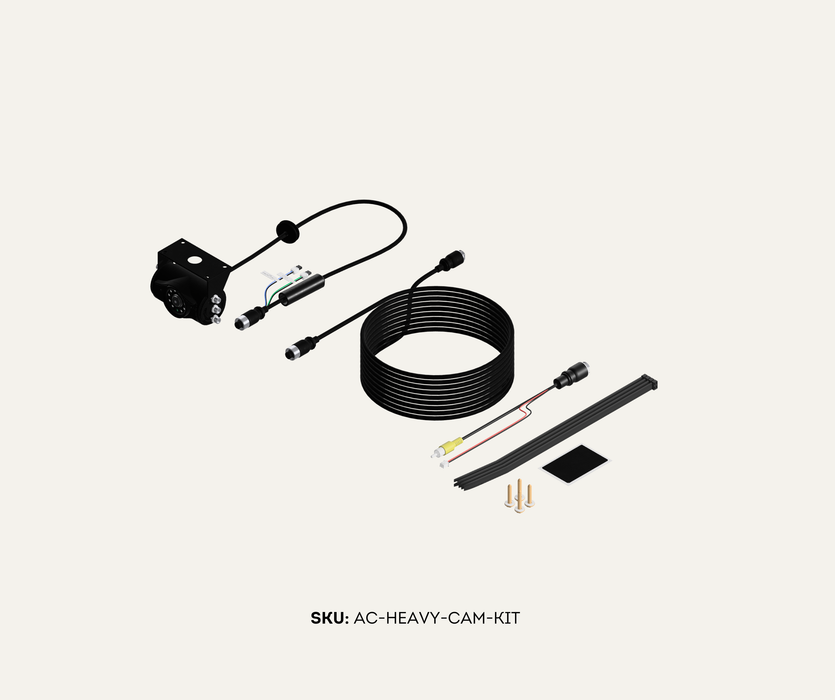 AutoChimp™ Heavy Duty Camera Kit | IR + IR Cut Night Vision | AHD / CVBS | Selectable Cable Length | SKU: AC-HEAVY-CAM-KIT | Product Image