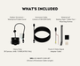 AutoChimp™ Heavy Duty Camera Kit | IR + IR Cut Night Vision | AHD / CVBS | Selectable Cable Length | SKU: AC-HEAVY-CAM-KIT | What's Included