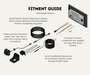 AutoChimp™ Heavy Duty Camera | IR + IR Cut Night Vision | AHD / CVBS | 6V–24V | SKU: AC-HEAVY-CAM | Fitment Guide Aftermarket Screens 