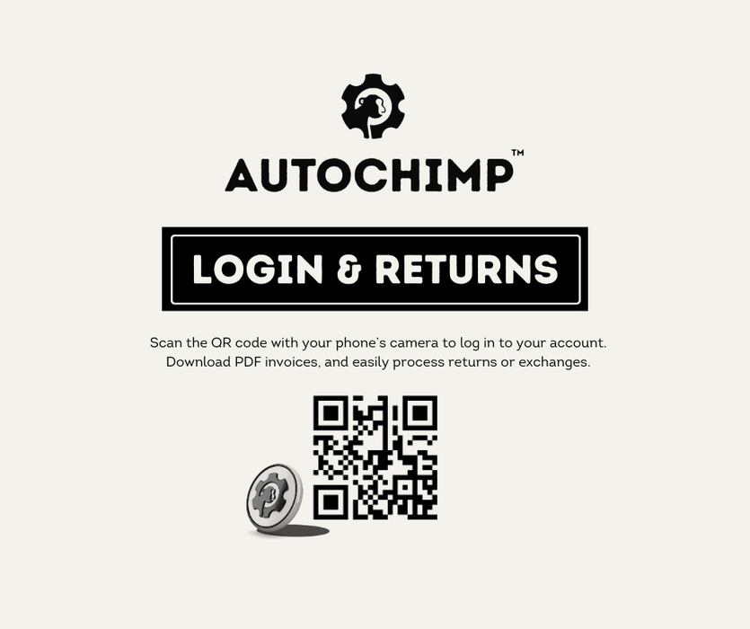 AutoChimp™ Heavy Duty Camera | IR + IR Cut Night Vision | AHD / CVBS | 6V–24V | SKU: AC-HEAVY-CAM | Login & Returns