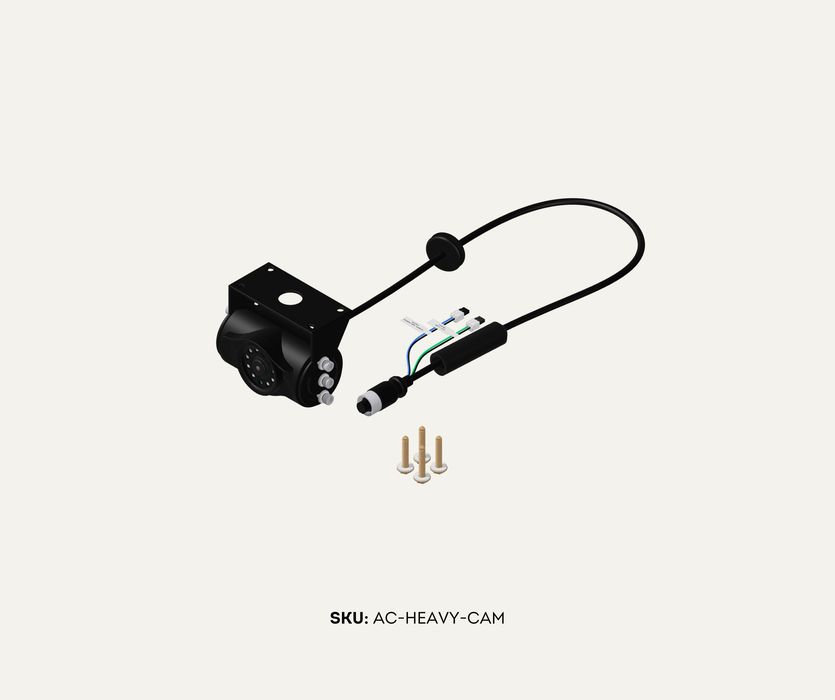 AutoChimp™ Heavy Duty Camera | IR + IR Cut Night Vision | AHD / CVBS | 6V–24V | SKU: AC-HEAVY-CAM | Product Image