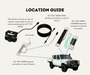 AutoChimp™ Heavy Duty Reverse Camera Kit for Toyota LandCruiser 70 Series (2014–2023) | Commercial Grade Upgrade | SKU: AC-TOY-RC7-HD | Location Guide