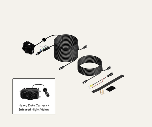 AutoChimp™ Heavy Duty Trailer Camera Kit | 5m + 10m Extension Cables for Hitch Beak Points | SKU: AC-HEAVY-CAM-KIT-TRAILER | Listing