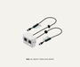 AutoChimp™ Heavy Duty Twin Camera | 60° + 120° Dual View | AHD/CVBS | 6V–24V | SKU: AC-HEAVY-TWIN-CAM-WHITE | Product Listing White