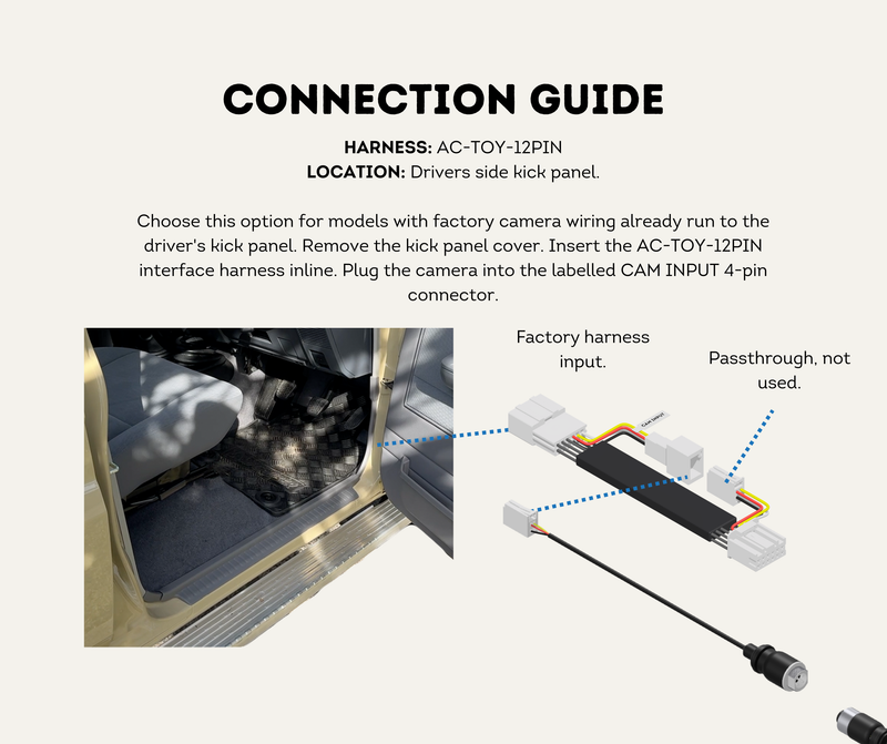 Connection Guide (12-Pin)
