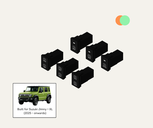 AutoChimp™ OEM Camera Switch for Suzuki Jimny / Jimny XL (2025-Onwards) | 32mm Factory Style | SKU: AC-OEM-SWITCH-SUZUKI | Listing
