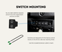 AutoChimp™ OEM Camera Switch for Suzuki Jimny / Jimny XL (2025-Onwards) | 32mm Factory Style | SKU: AC-OEM-SWITCH-SUZUKI | Switch Mounting