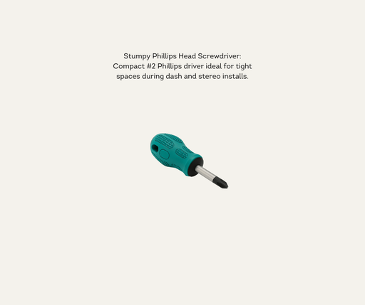 AutoChimp™ Phillips Head Screwdriver | Mini Install Tool | AC-SCREWDRIVER-TOOL | Info Guide