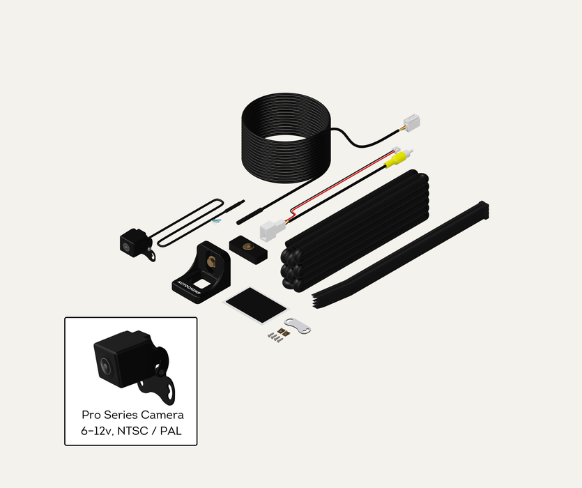 AutoChimp™ Pro HD Front Camera Kit | 6V–12V Universal RCA System | SKU: AC-PRO-CAM-KIT-FRONT | Main